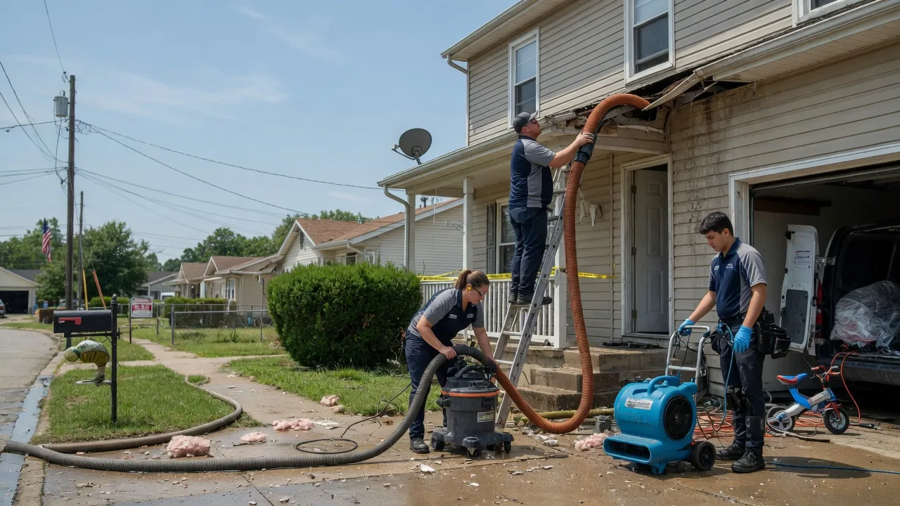 Water Damage Restoration in Flom, MN near me